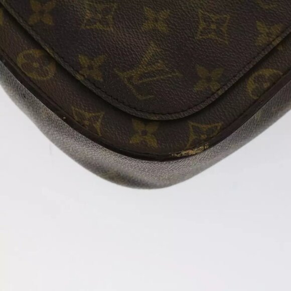 LOUIS VUITTON Monogram Saint Cloud GM Shoulder Bag M51242 LV Auth th3921 - Picture 8 of 16